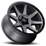 ICON Rebound 20x9 5x5 -12mm Offset 4.5in BS Titanium Wheel - 1820907345TT