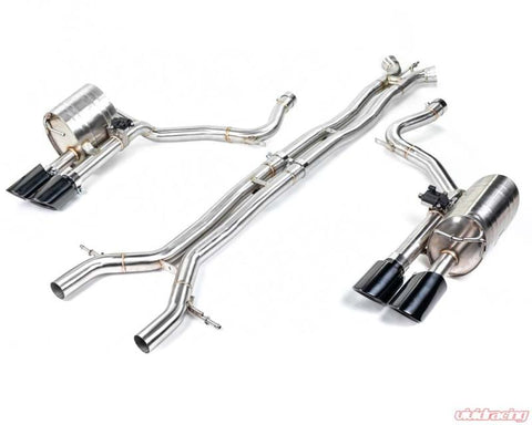 VR Performance Porsche Panamera Turbo 971 304 Stainless Exhaust System - VR-971-170S