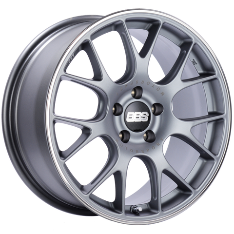 BBS CH-R 18x8 5x120 ET40 Brilliant Silver Polished Rim Protector Wheel -82mm PFS/Clip Required - CH132SPO