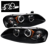 Spyder Chrysler Sebring 01-03 Projector Headlights LED Halo LED Blk PRO-YD-CSEB01-HL-BK - 5009623