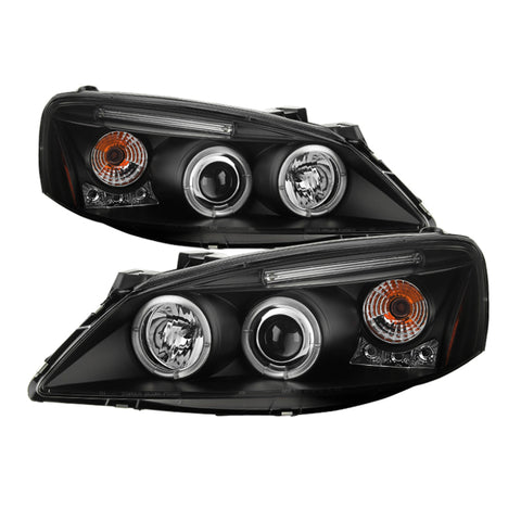 Spyder Pontiac G6 2/4DR 05-08 Projector Headlights LED Halo LED Blk PRO-YD-PG605-HL-BK - 5011596