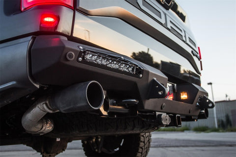 Addictive Desert Designs 17-18 Ford F-150 Raptor HoneyBadger Rear Bumper w/ 10in SR LED Mounts - R117321430103