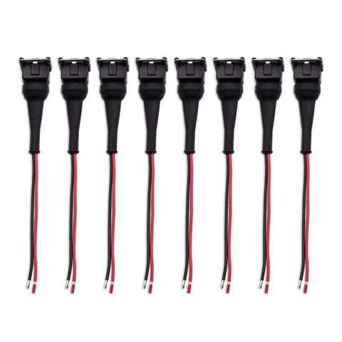 BLOX Racing Injector Pigtail Ev1 Female - Set Of 8 - BXFU-00602-EV1-8