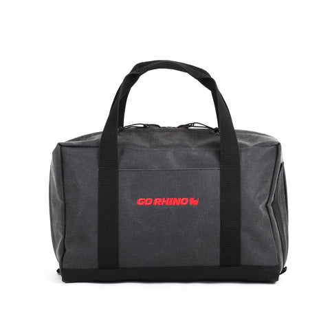 Go Rhino XVenture Gear Recovery Bag (7.5x11.5x18in. Closed) 12oz Waxed Canvas - Black - XG1070-01