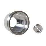 BBK 94-98 Mustang 3.8 V6 Underdrive Pulley Kit - Lightweight CNC Billet Aluminum (2pc) - 1619