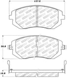 StopTech Street Touring 03-05 WRX/ 08 WRX Front Brake Pads - 308.09290