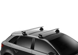 Thule Evo Clamp Load Carrier Feet (Vehicles w/o Pre-Existing Roof Rack Attachment Points) - Black - 710501