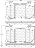 StopTech Street Select Brake Pads - Front - 305.13460