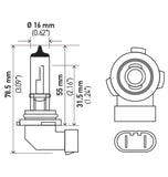 Hella Optilux H10 12V/42W XY Xenon Yellow Bulb - H71071112