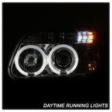 Spyder Ford Explorer 95-01 1PC Projector Headlights LED Halo Chrm PRO-YD-FEXP95-HL-1PC-C - 5010148