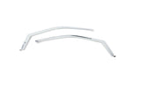 Putco 15-20 Ford F-150 - Super Crew / Super Cab / Reg Cab (Front Only) Element Chrome Window Visors - 480066