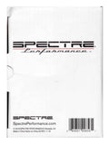 Spectre Universal Intake Tube Kit 3in. - Aluminum - Black - 8219K