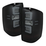 Spyder 14-18 Chevy 1500 / 15-19 GMC 3500 Dually / Bar LED Tail Lights Blk Smke ALT-YD-CS14-LBLED-BSM - 5079992