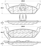 StopTech Performance 10-14 Ford F-150 Rear Brake Pads - 309.10120