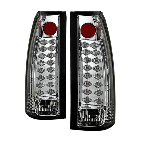 Spyder Chevy C/K Series 1500 88-98/Blazer 92-94 LED Tail Lights Chrm ALT-YD-CCK88-LED-C - 5001368