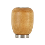 Mishimoto Short Steel Core Wood Shift Knob - Beech - MMSK-WD-SBE