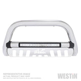 Westin 19-21 Chevrolet Silverado 1500 Ultimate LED Bull Bar - Chrome - 32-3950L