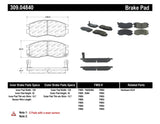 StopTech Performance 4/89-99 Mitsubishi Eclipse GST Front Brake Pads - 309.04840