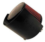 Injen Aluminum Air Filter Heat Shield Universal Fits 3.50 Black - HS3500BLK