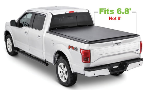 Tonno Pro 08-16 Ford F-250 Super Duty 6.8ft Fleetside Lo-Roll Tonneau Cover - LR-3035