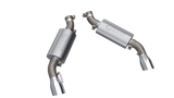 QTP 16-18 Chevrolet Camaro SS 6.2L 304SS AR3 Axle Back Exhaust w/4.5in Dual Tips - 600116