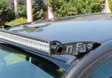 N-Fab Roof Mounts 14-17 Chevy-GMC 2500/3500 07-10 1500 - Gloss Black - 50 Series - C1450LR