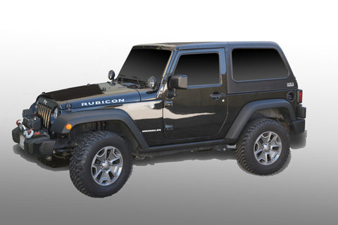 DV8 Offroad 07-18 Jeep Wrangler JK 2 Piece Fast Back Hard Top 2 Door (Dropship Only) - HT07FB22