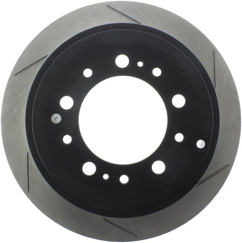 StopTech Sport Slot 08-13 Lexus LX450/470/570 / 07-12 Toyota Tundra Slotted Left Rear CRYO Rotor - 126.44157CSL