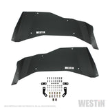Westin 07-18 Jeep Wrangler JK Inner Fenders - Rear - Textured Black - 62-11015