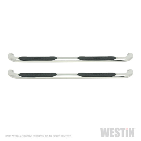 Westin 19-23 RAM 1500 Quad Cab (Excl. 2019+ Classic) Platinum 4 Oval Nerf Step Bars - SS - 21-4090