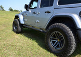 N-Fab Trail Slider Steps 18-20 Jeep Wrangler JL 4 Door SUV - SRW - Textured Black - TSJ184-TX