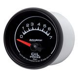 Autometer ES 52.4mm 0-7 Bar Oil Pressure SSE Gauge - 5927-M