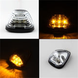 Xtune Ford Super Duty F250-F550 99-15 Amber LED Cab Roof Lights Clear ACC-LED-FDSD99-CR-C - 9924583