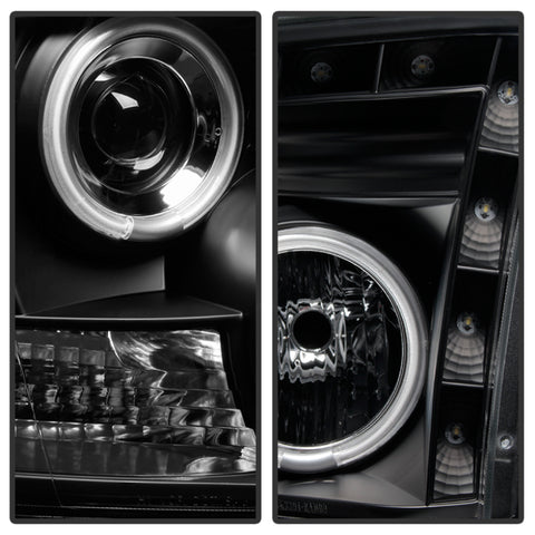 Spyder Dodge Ram 1500 09-14 Projector Headlights Halogen- CCFL Halo LED - Blk PRO-YD-DR09-CCFL-BK - 5030320