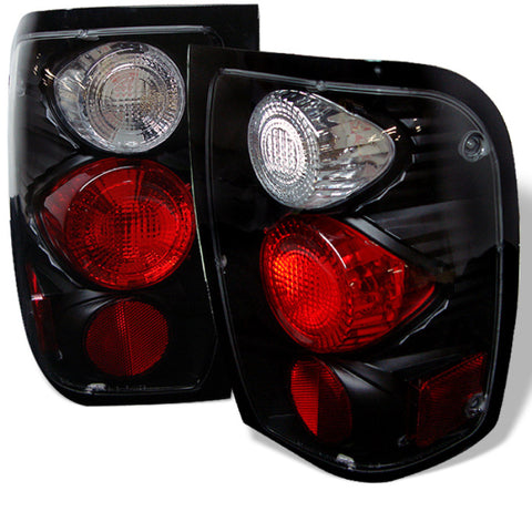 Spyder Ford Ranger 98-00 Euro Style Tail Lights Black ALT-YD-FR98-BK - 5003805