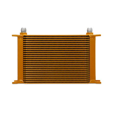 Mishimoto Universal 25-Row Oil Cooler - Gold - MMOC-25G