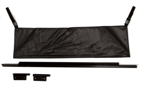 Rampage 1987-1995 Jeep Wrangler(YJ) Tailgate Tonneau Bar Kit - Black - 77015