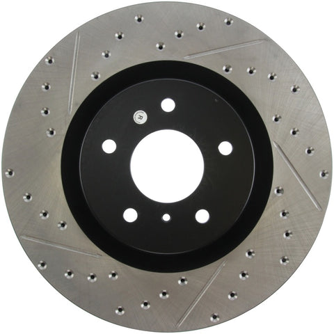 StopTech Slotted & Drilled Sport Brake Rotor - 127.42076R