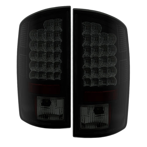 Spyder Dodge Ram 07-08 1500/Ram 07-09 2500/3500 LED Tail Lights Black Smoke ALT-YD-DRAM06-LED-BSM - 5078117