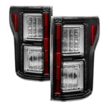 Spyder Ford F150 2015-2017 Light Bar LED Tail Lights - Black ALT-YD-FF15015-LBLED-BK - 5083487