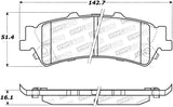 StopTech Street Brake Pads - 308.07920