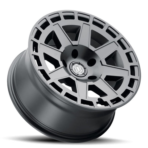 ICON Compass 17x8.5 5x5 -6mm Offset 4.5in BS Satin Black Wheel - 3217857345SB