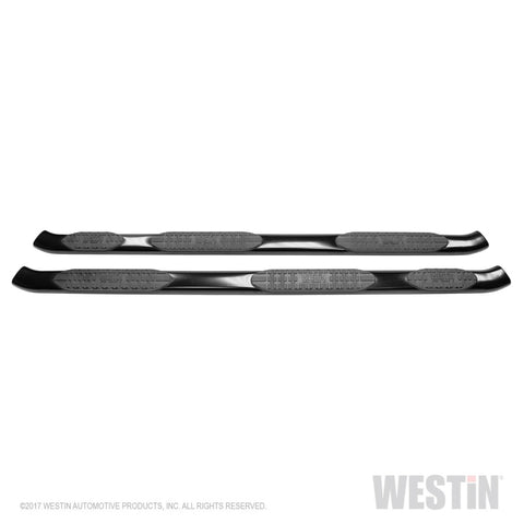 Westin 2017-2018 Ford F-250/350 Crew Cab (8ft Bed) PRO TRAXX 5 WTW Oval Nerf Step Bars - Black - 21-534655