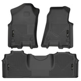 Husky Liners 19-21 RAM 2500/3500 Mega Cab Weatherbeater Front and 2nd Seat Floor Liners - Black - 94131