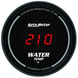 Autometer Black 0-300 F Digital Water Temp Gauge - 6337