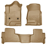 Husky Liners 2015 Chevy/GMC Tahoe/Yukon WeatherBeater Combo Tan Floor Liners - 99203