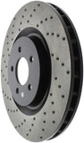 StopTech Drilled Sport Brake Rotor - 128.61089R