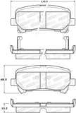 StopTech Street Brake Pads - Front - 308.18060