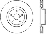 StopTech Drilled Sport Brake Rotor - 128.47022R