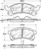 StopTech Performance 90-98 Buick Skylark / 90-98 Pontiac Grand Am Front Brake Pads - 309.05060